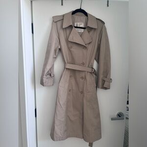 SOLD - Vintage London Fog Trench Coat